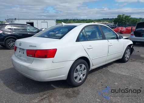 2009 Hyundai Sonata Gls from USA, damaged, VIN 5NPET46C39H551299